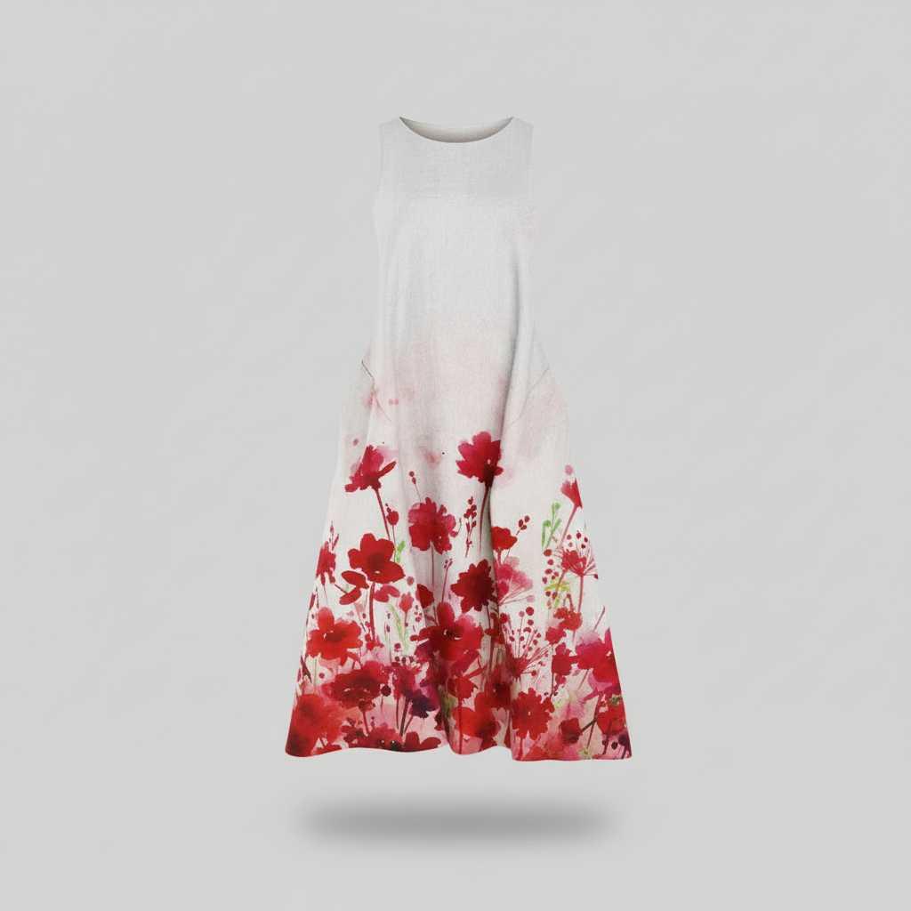 Abito Floreale Estivo da Donna | Abito Elegante Donna