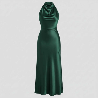 Abito da Sera Elegante | Vestito Donna alla Caviglia