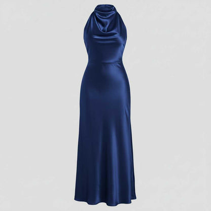 Abito da Sera Elegante | Vestito Donna alla Caviglia