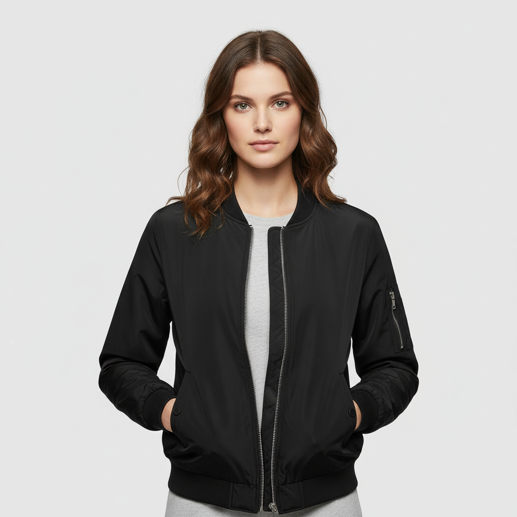 Bomber Corto da Donna | Giacca Sportiva Elegante