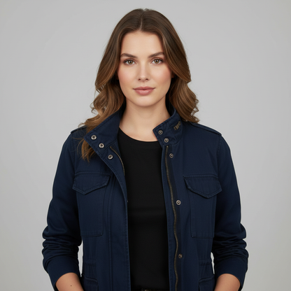 Giacca Moderna da Donna con Cerniera | Giacca Casual Elegante