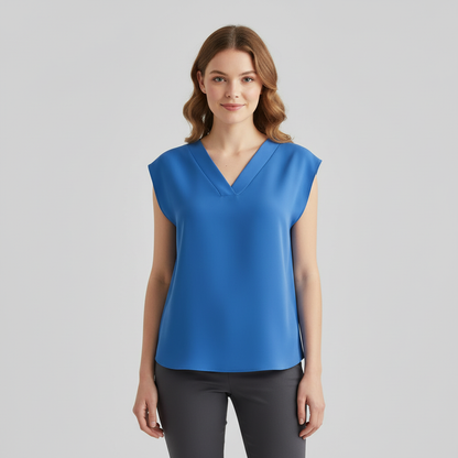 Camicetta Donna Elegante Scollo a V | Camicette Donna