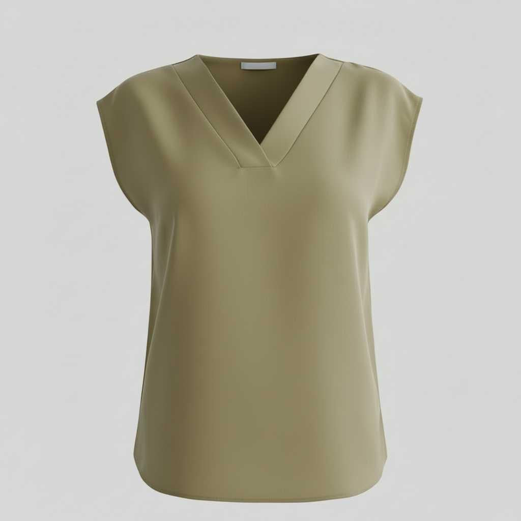 Camicetta Donna Elegante Scollo a V | Camicette Donna