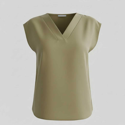 Camicetta Donna Elegante Scollo a V | Camicette Donna