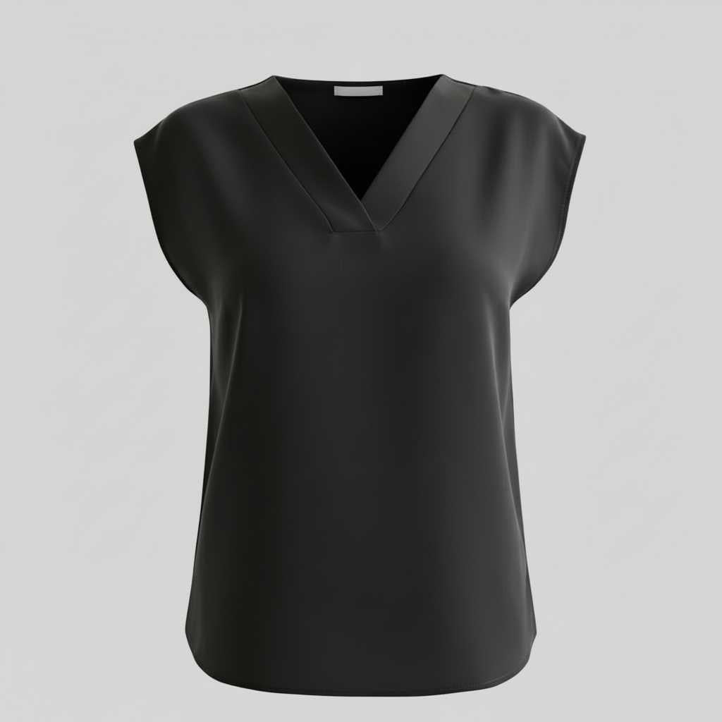 Camicetta Donna Elegante Scollo a V | Camicette Donna