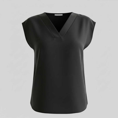 Camicetta Donna Elegante Scollo a V | Camicette Donna