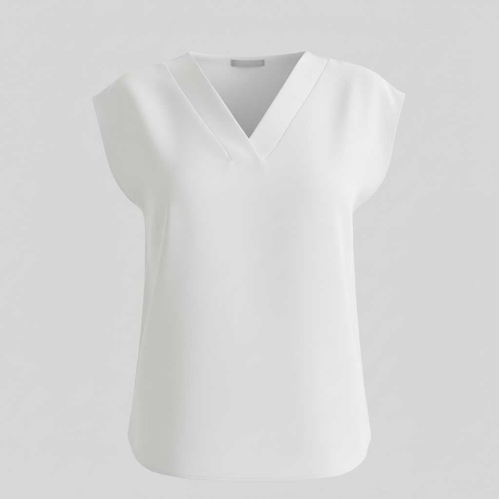 Camicetta Donna Elegante Scollo a V | Camicette Donna