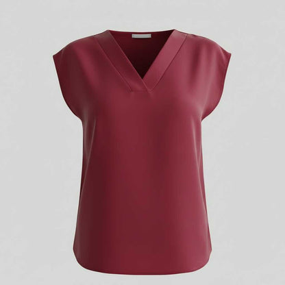 Camicetta Donna Elegante Scollo a V | Camicette Donna