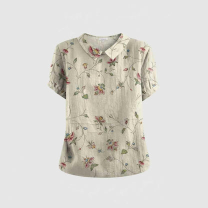 Camicetta Floreale Vintage | Camicetta Donna Elegante