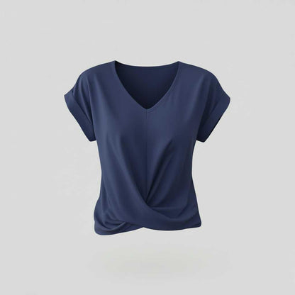 Top Elegante a Maniche Corte Donna | Maglietta Casual