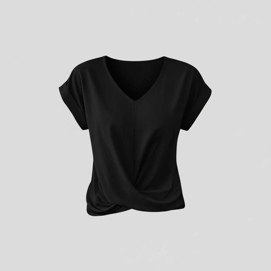 Top Elegante a Maniche Corte Donna | Maglietta Casual
