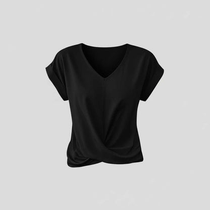 Top Elegante a Maniche Corte Donna | Maglietta Casual
