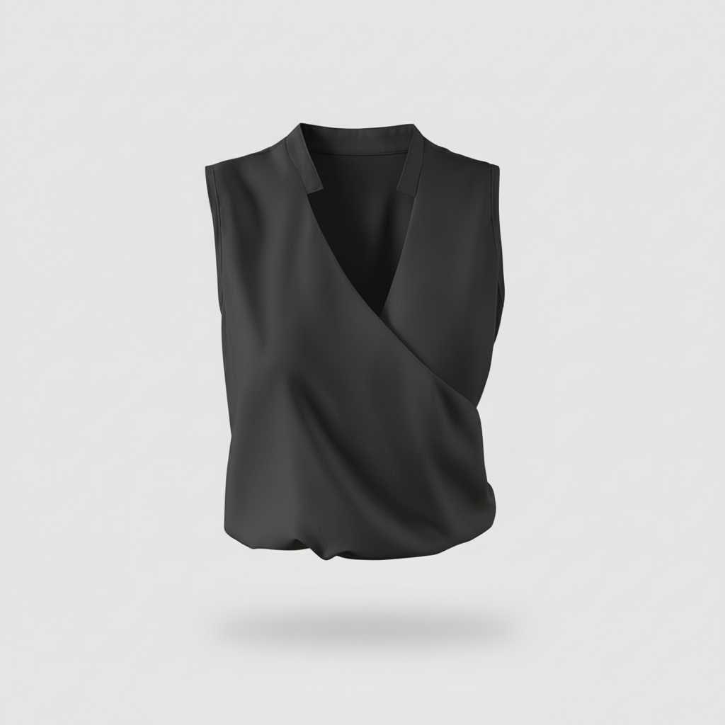 Top Estivo Donna Scollo a V | Casual Elegante in Cotone