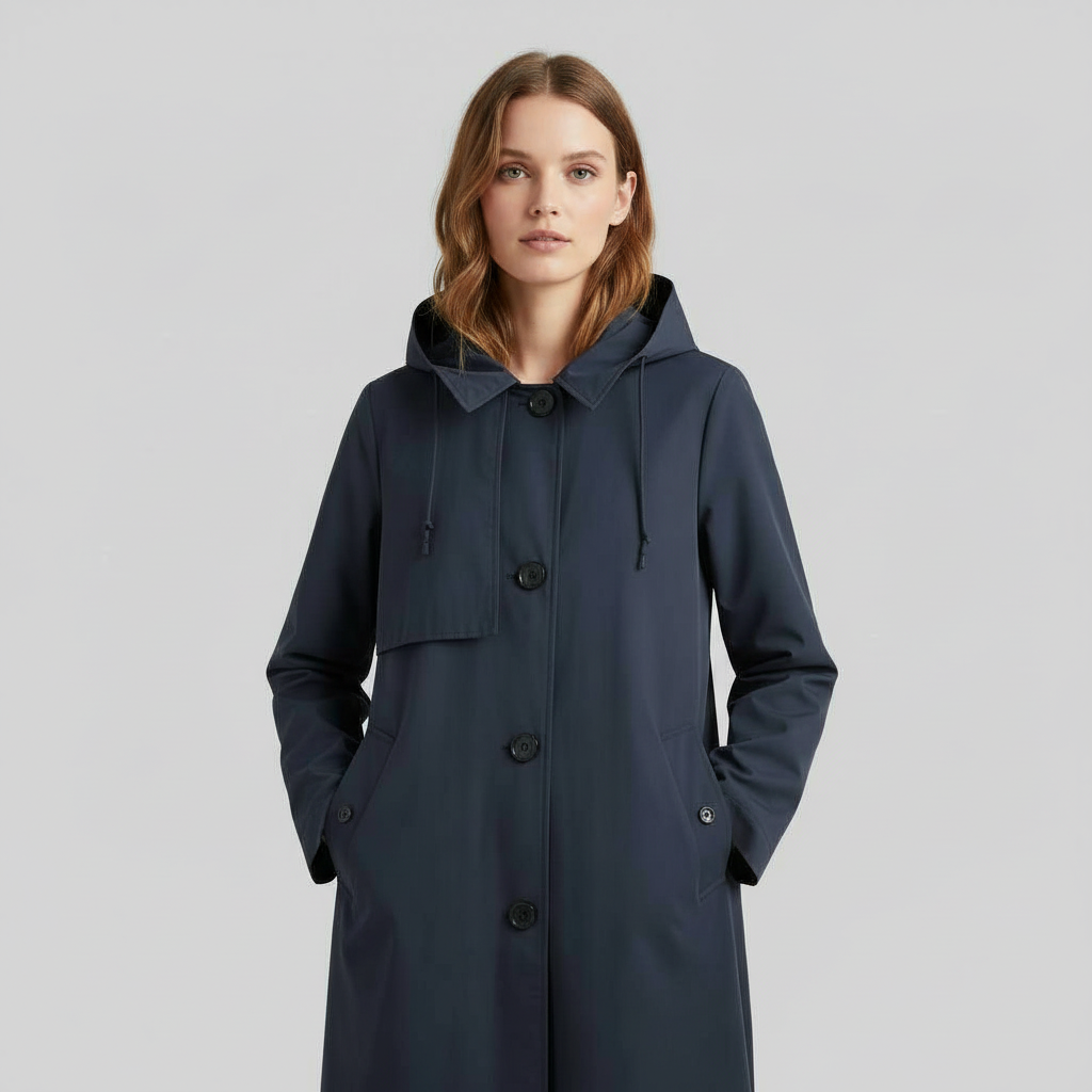 Trench Lungo Donna Elegante | Soprabito Invernale
