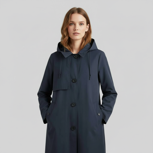 Trench Lungo Donna Elegante | Soprabito Invernale